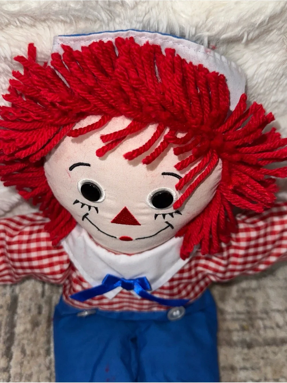 Raggedy Andy 10” doll vintage